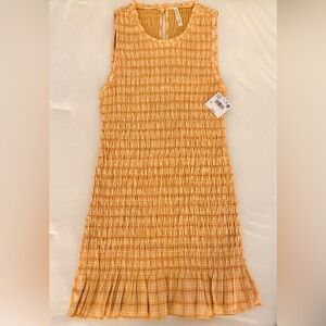 AE Smocked Bodycon Mini Dress (S)